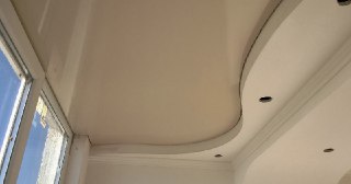 Натяжной потолок на балкон Нерюнгри, цена 6232 руб.